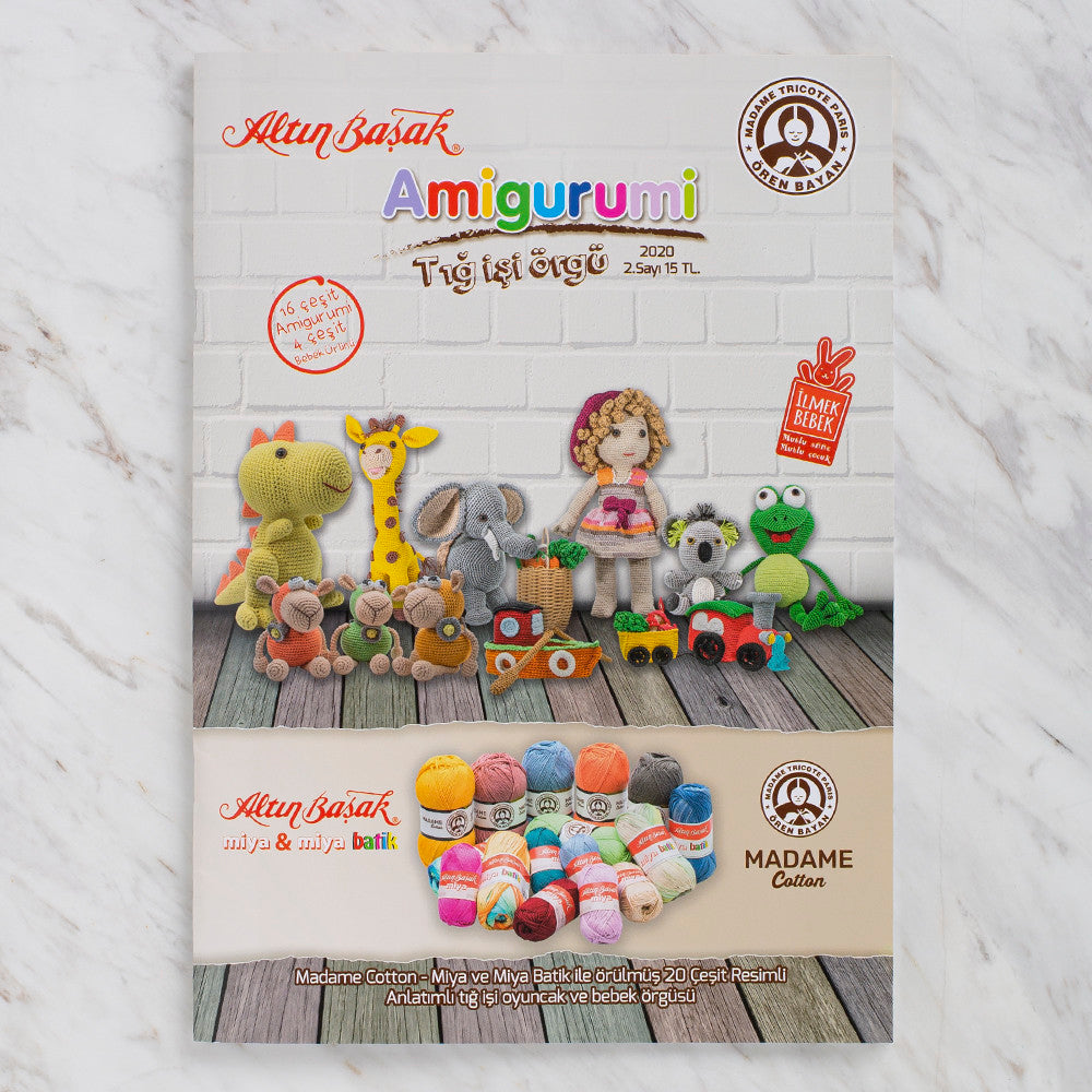 Altınbaşak Amigurumi Tığ İşi Örgü Kitabı 2.Sayı